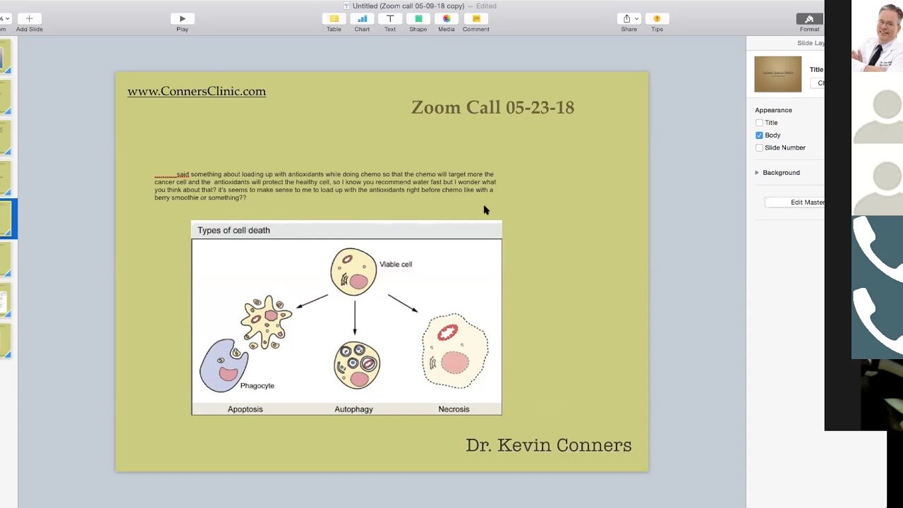 Chemo and Antioxidants | Dr. Kevin Conners - Conners Clinic