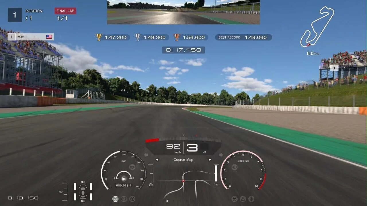 GT7 Circuit Experience Gold - Catalunya 1:46.648