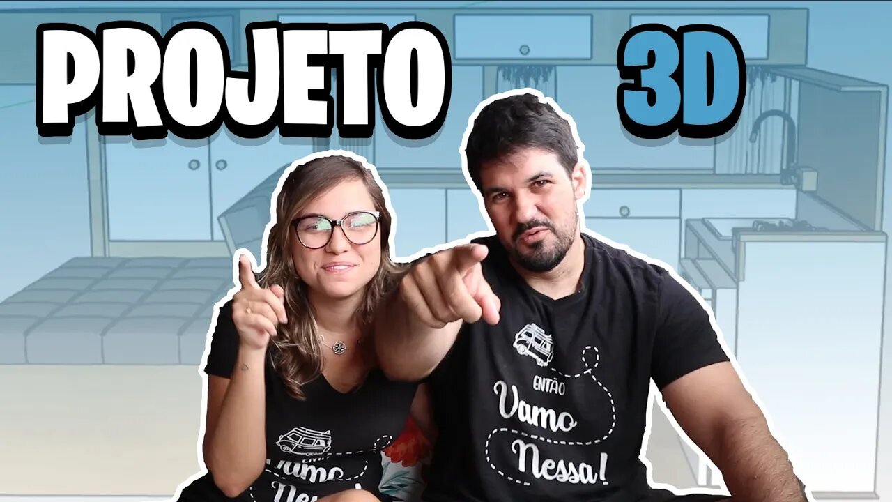 Projeto 3D e LAYOUT da KOMBI Home | DIFERENCIADO