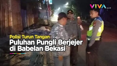 Aksi Pungli Merajalela di Babelan Bekasi, Polisi Tangkap Belasan Orang