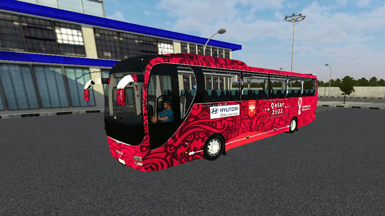 Test Drive MAN Lions Couch FIFA World Cup - Bus Simulator Indonesia