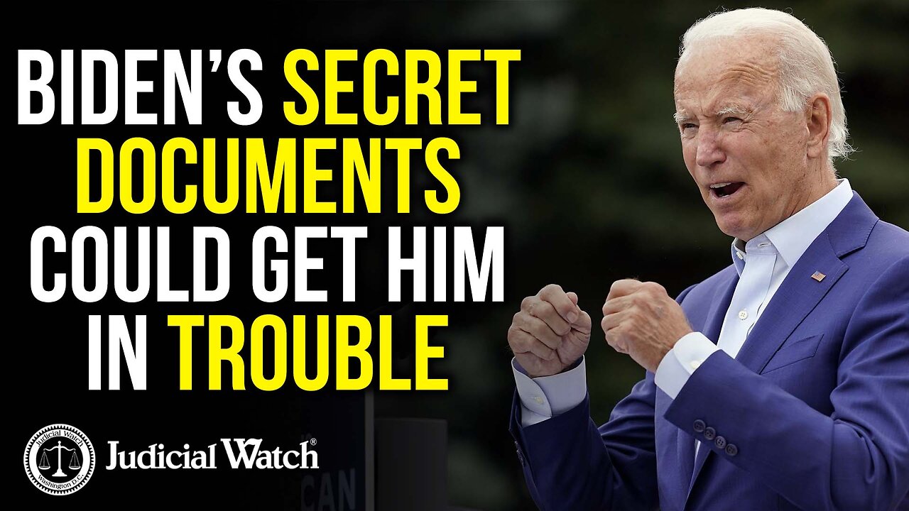 Biden’s Secret Documents Could Get Him in Trouble!