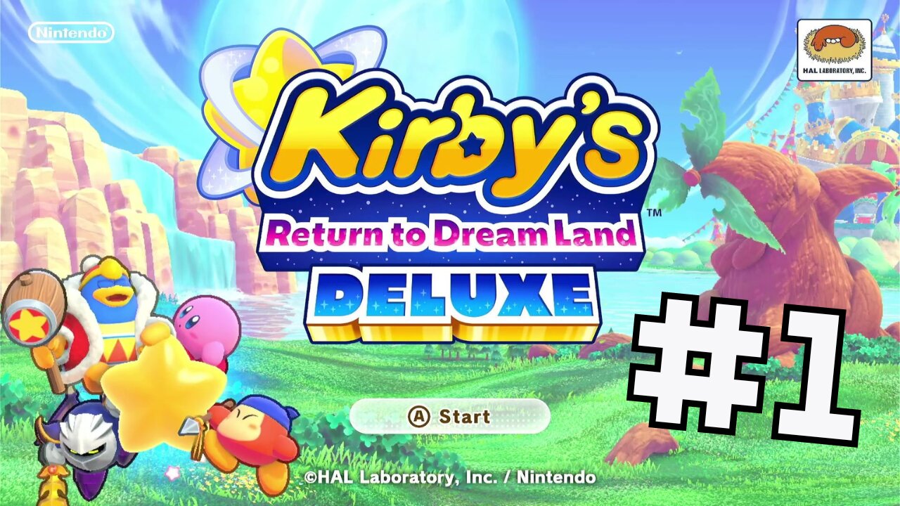 Kirby's Return to Dream Land Deluxe - Cookie Country (Part 1)