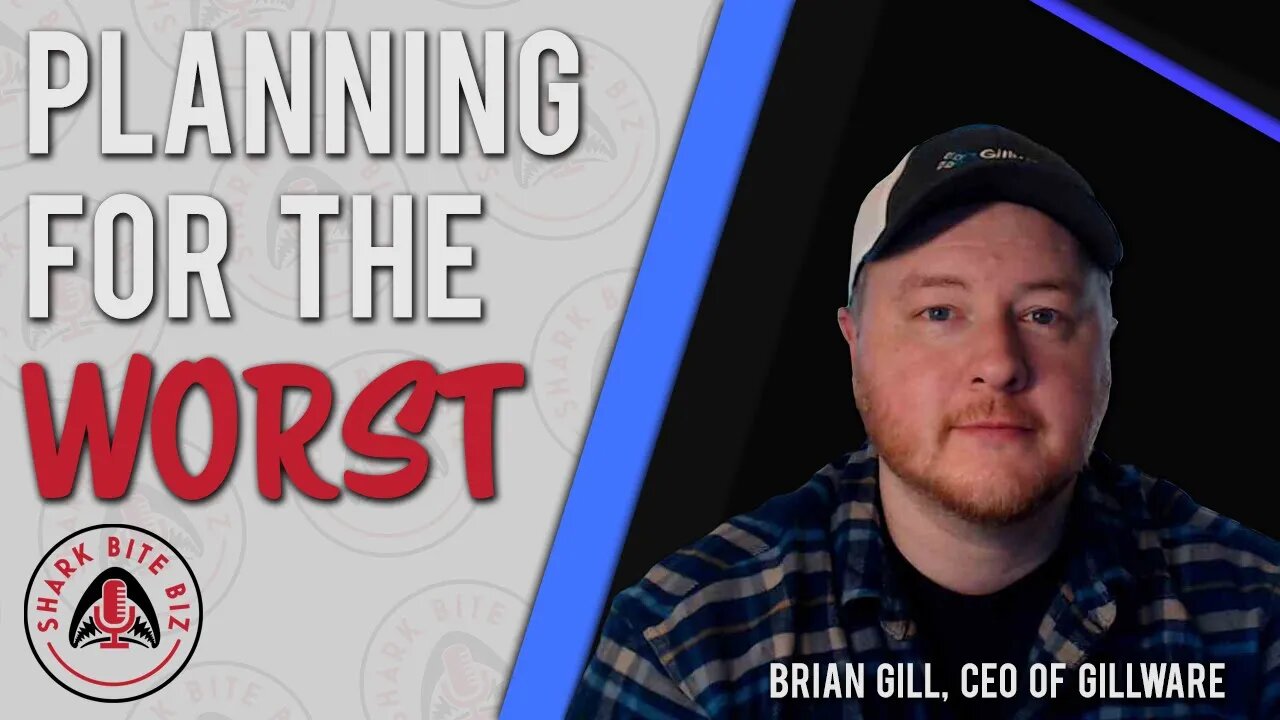 Shark Bite Biz #058 Planning for the Worst with Brian Gill, CEO, Gillware