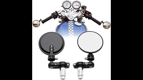 [Good Finds] Motorcycle Round Bar End Mirror