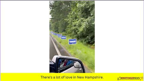 There's a lot of love in New Hampshire.