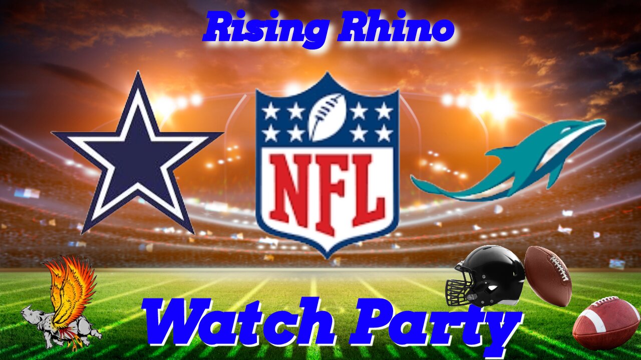 Dallas Cowboys vs Miami Dolphins Watch Party