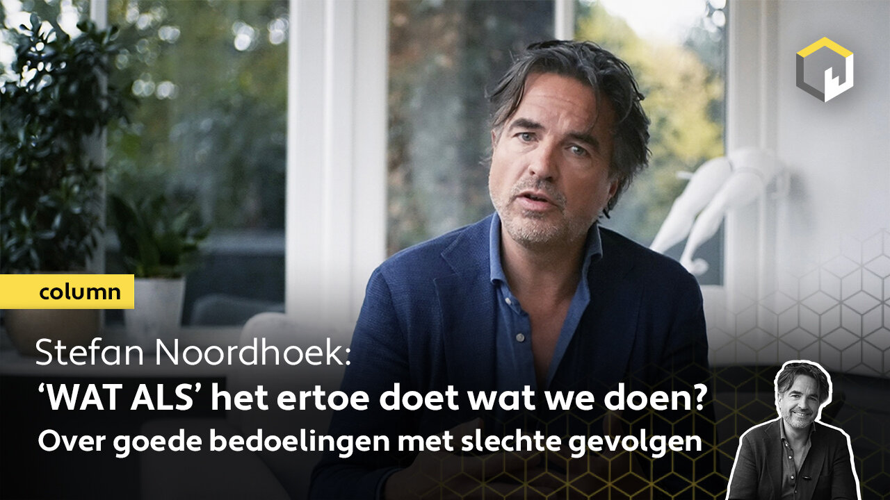 Wat als het ertoe doet wat we doen?