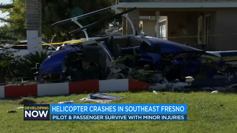 Helicopter Crashed Caught On Ring Doorbell!