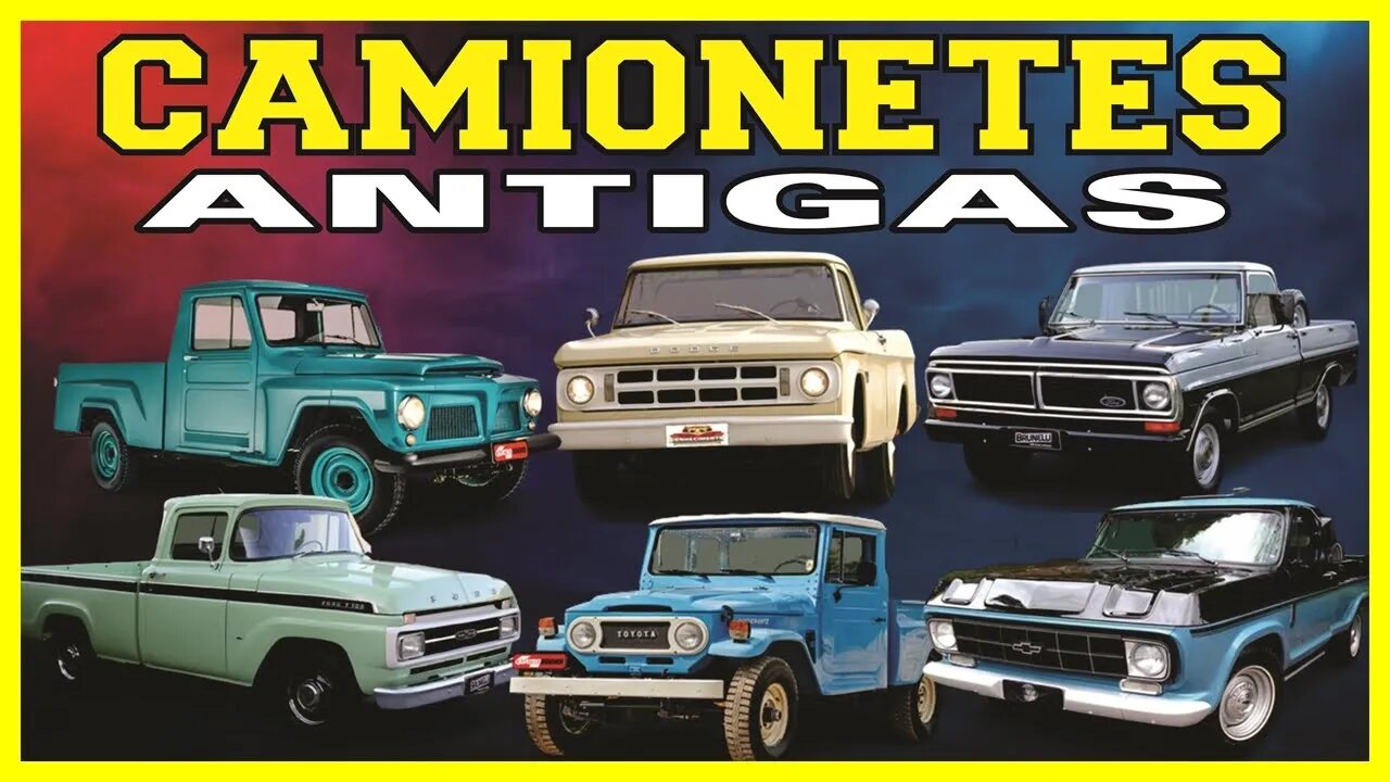 CAMIONETES ANTIGAS