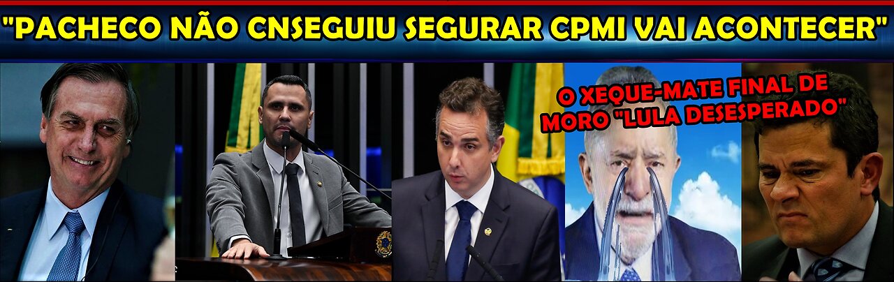 URGENTE SENADORES ACABAM DE BATE NA PORTA DE PACHECO “CPMI” VAI ACONTECER “LULA ESTÁ INCONSOLÁVEL”