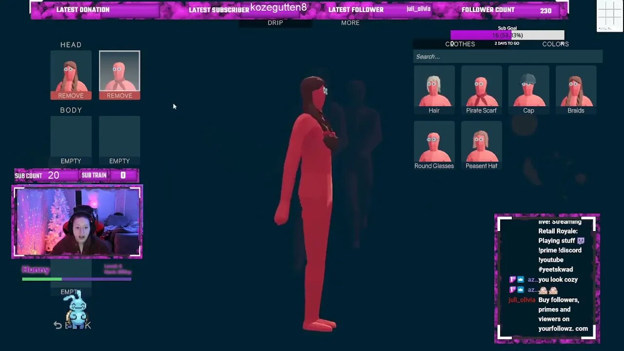 Totally Accurate Battlegrounds Character Customization
