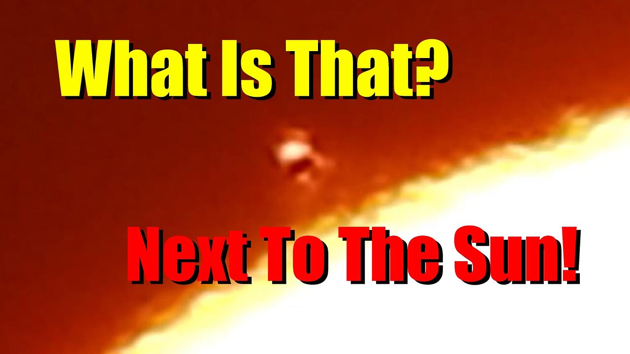 Biblical Cosmology/Flat Earth~ Something Flying Close To The Local Sun