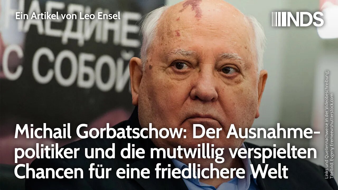 Michail Gorbatschow: Ausnahmepolitiker und mutwillig verspielte Chancen für eine friedlichere Welt