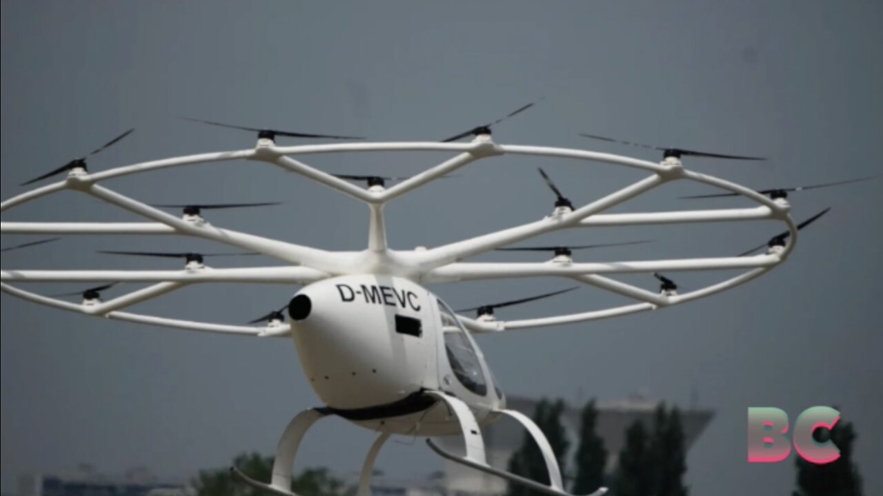 Lean green flying machines take wing in Paris, heralding transport revolution