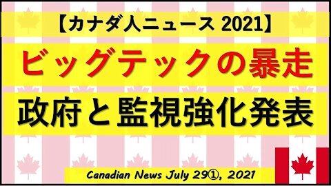ビッグテック企業の暴走 政府と監視強化を発表