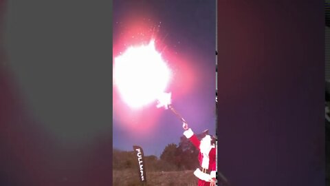 Santa Shotguns Coal #Shorts