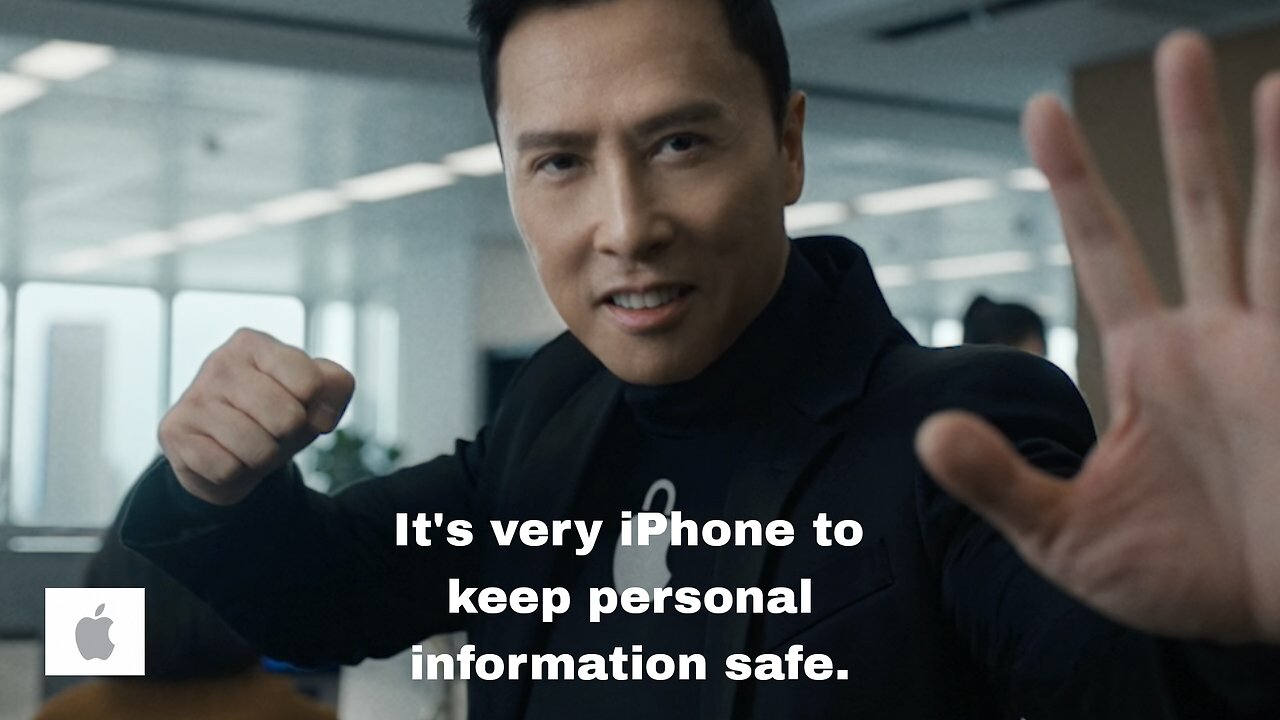 Apple official commercial Donnie yen