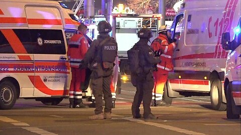 Car plows into crowd at Germany Christmas market, dozens reported injured