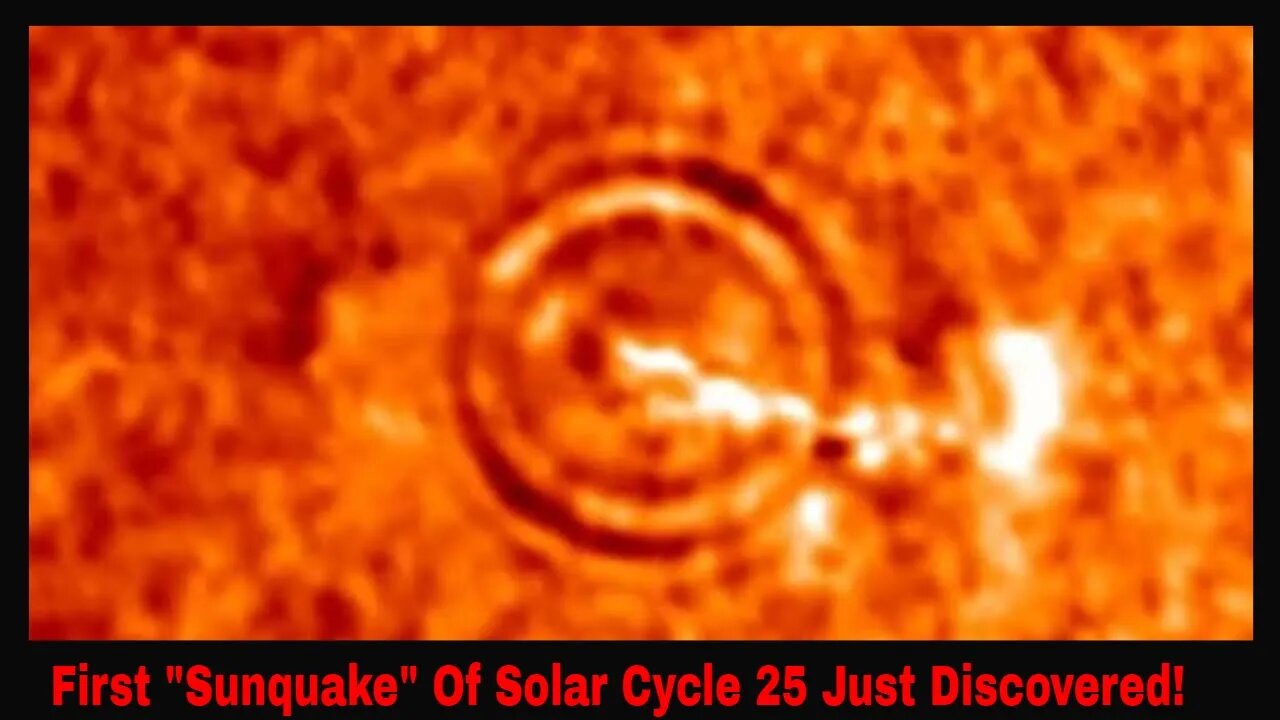 First Sunquake Of Solar Cycle 25 Discovered!