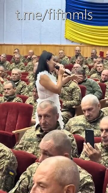 Young Ukrainian soldiers are super excited to fight for Blackrock Zelensky regime!
