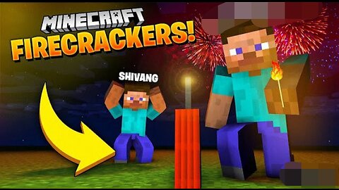 Diwali Firecrackers in | Minecraft World