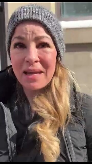 Protestor says she is hearing rumors of a nationwide strike 👀