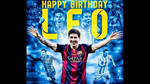 Happy Birthday The Legendary Messi 🎂🎂