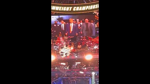 Donald Trump Walkout for UFC 299!