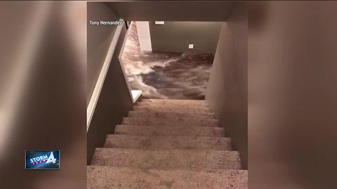 Burlington hit with 7 inches of rain