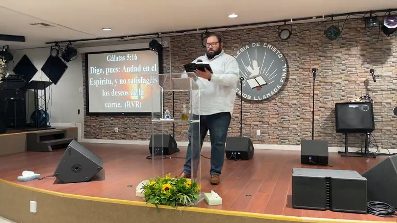 Pastor Adrian Quintana. Servicio domingo 28 de mayo de 2023.