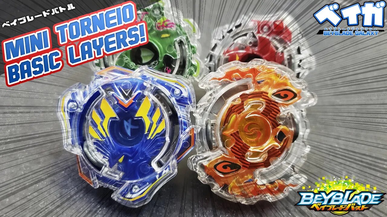 Mini torneio BASIC LAYERS na arena DB! - Beyblade Burst ベイブレードバースト