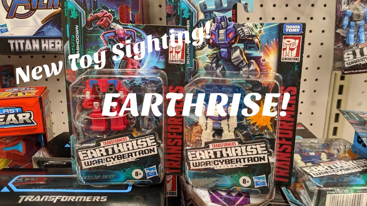 Transformers EARTHRISE BATTLEMASTERS SOUNDBARRIER & SMASHDOWN *New Toy Sighting*