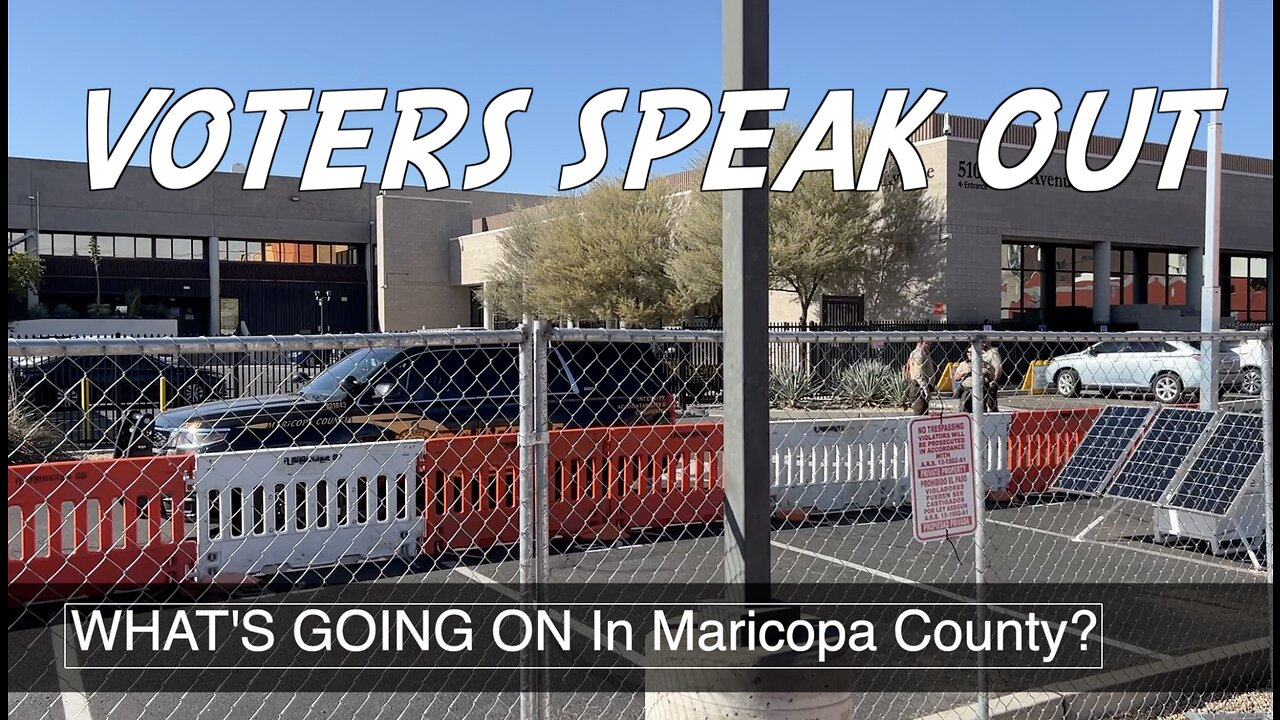 What's going on with the election in Maricopa County? Here's what voters are saying.