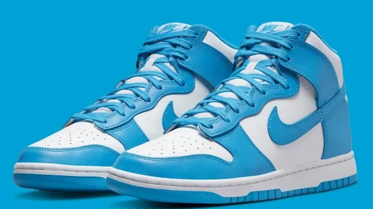 Nike Dunk High Laser Blue