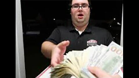 Tipping Pizza Delivery Guys $10,000