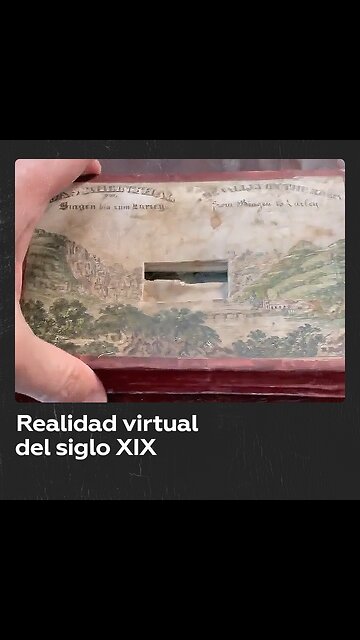 ‘Libro túnel’ tridimensional de 1830