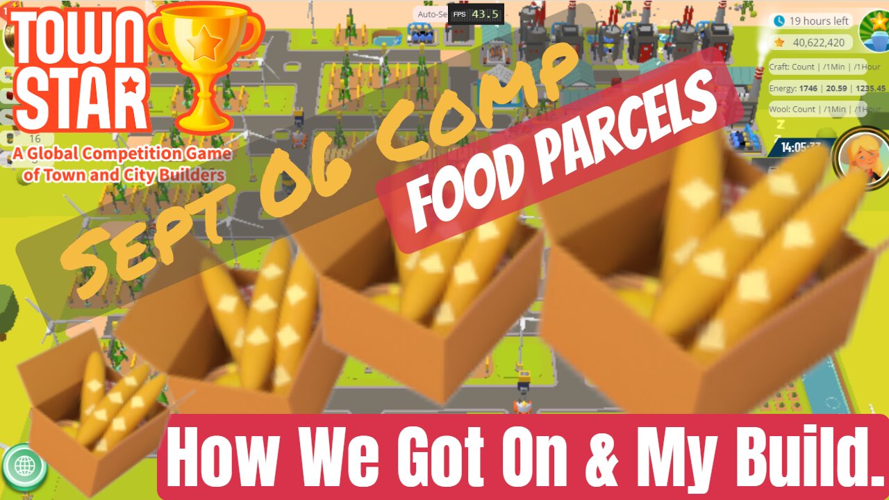 Townstar Gala Games Competition Food Parcels , How Did We Do?