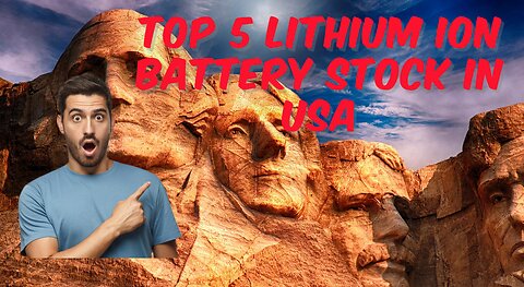 TOP 5 LITHIUM ION BATTERY STOCK IN USA👍😊✔ 🙏