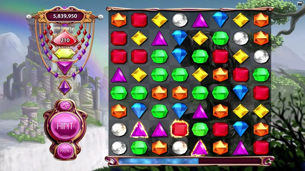 Bejeweled 3 - Endless Zen - Level: 210