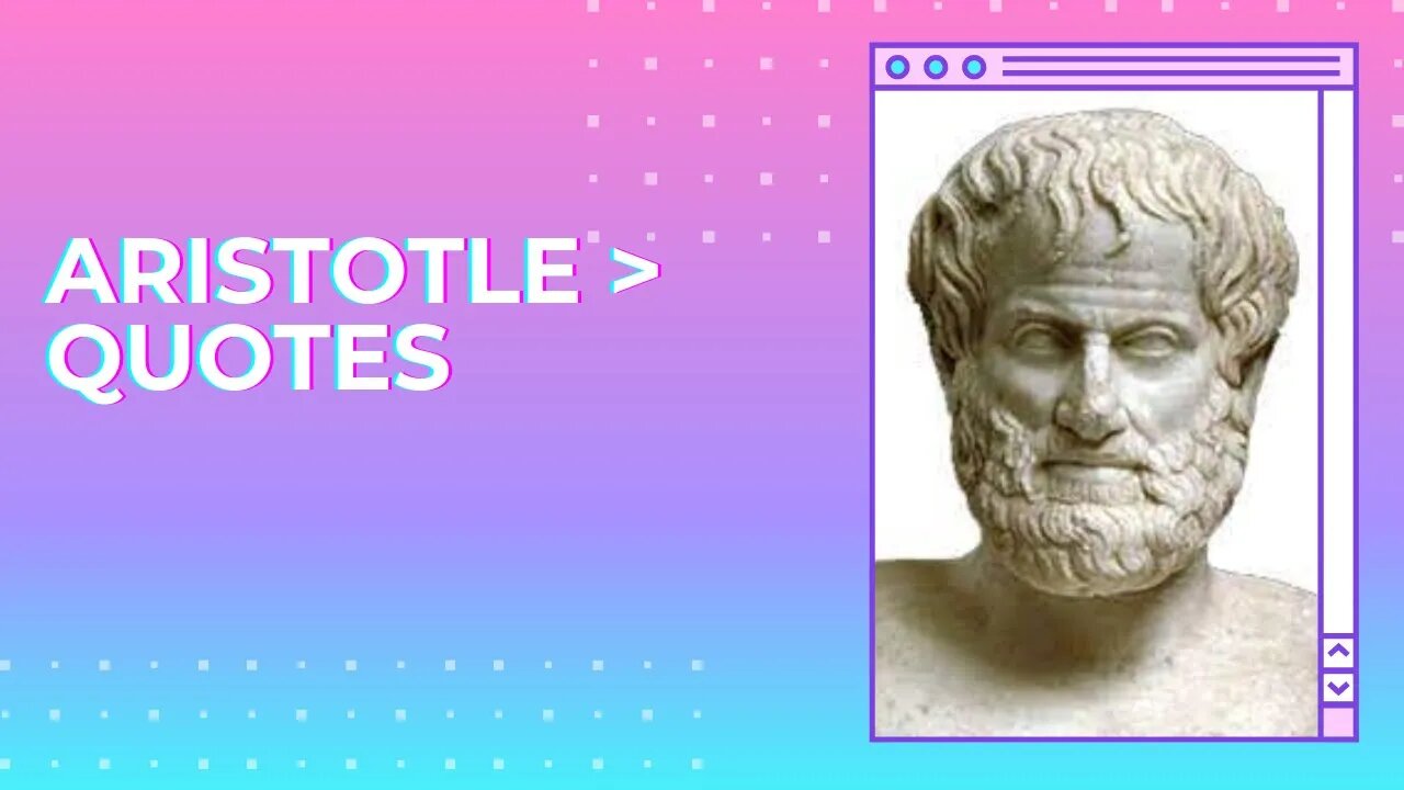 aristotle quotes