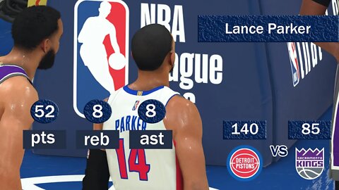 Lance Parker #detroit #pistons #sacramento #kings