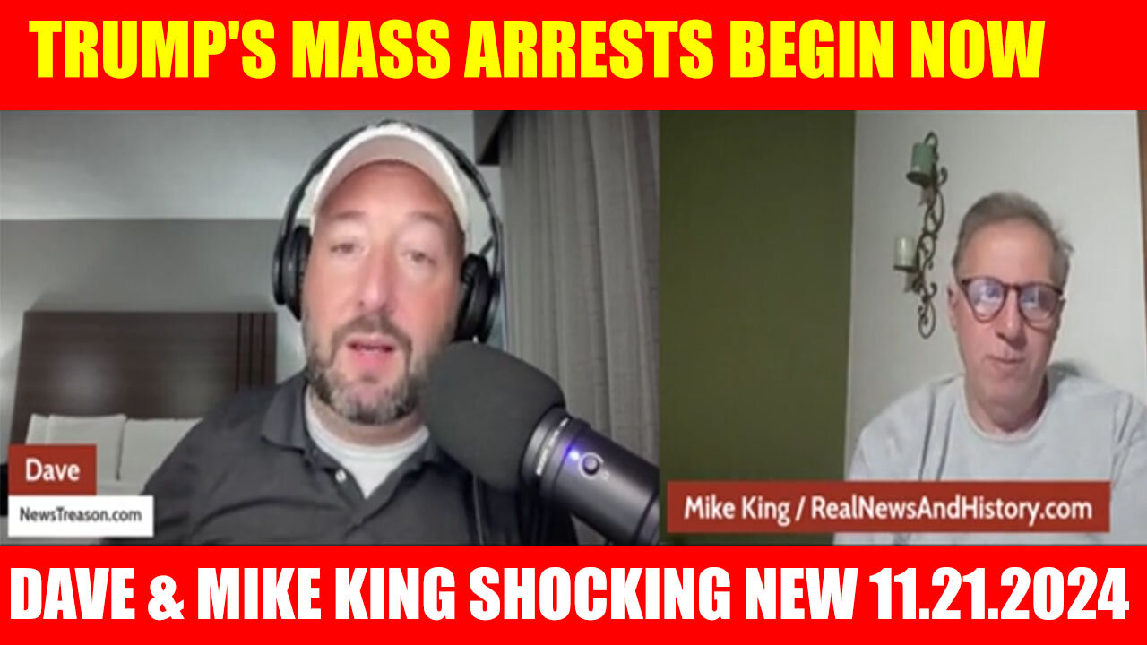 Mike King HUGE 11.21- New Q Ops! Black Ops, Trials, and Executions Unfolding Now!