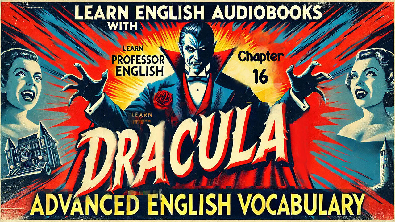 Learn English Audiobooks "Dracula" Chapter 16(Advanced English Vocabulary)