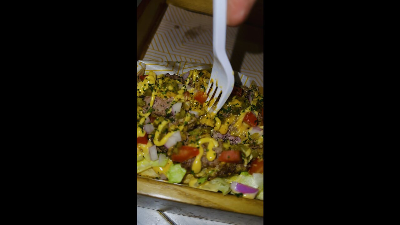 Burger fries