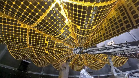 NASA's Lucy Mission Extends its Solar Arrays