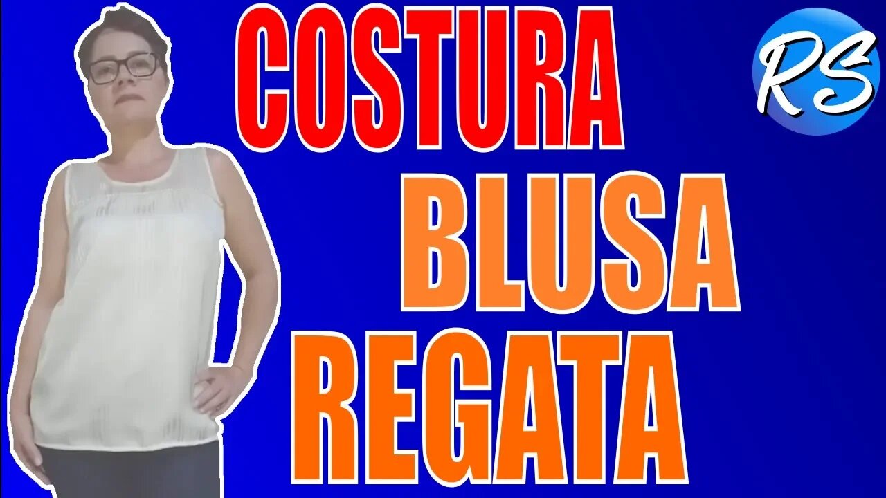 BLUSA SEM MANGAS (Costura) - EP 146