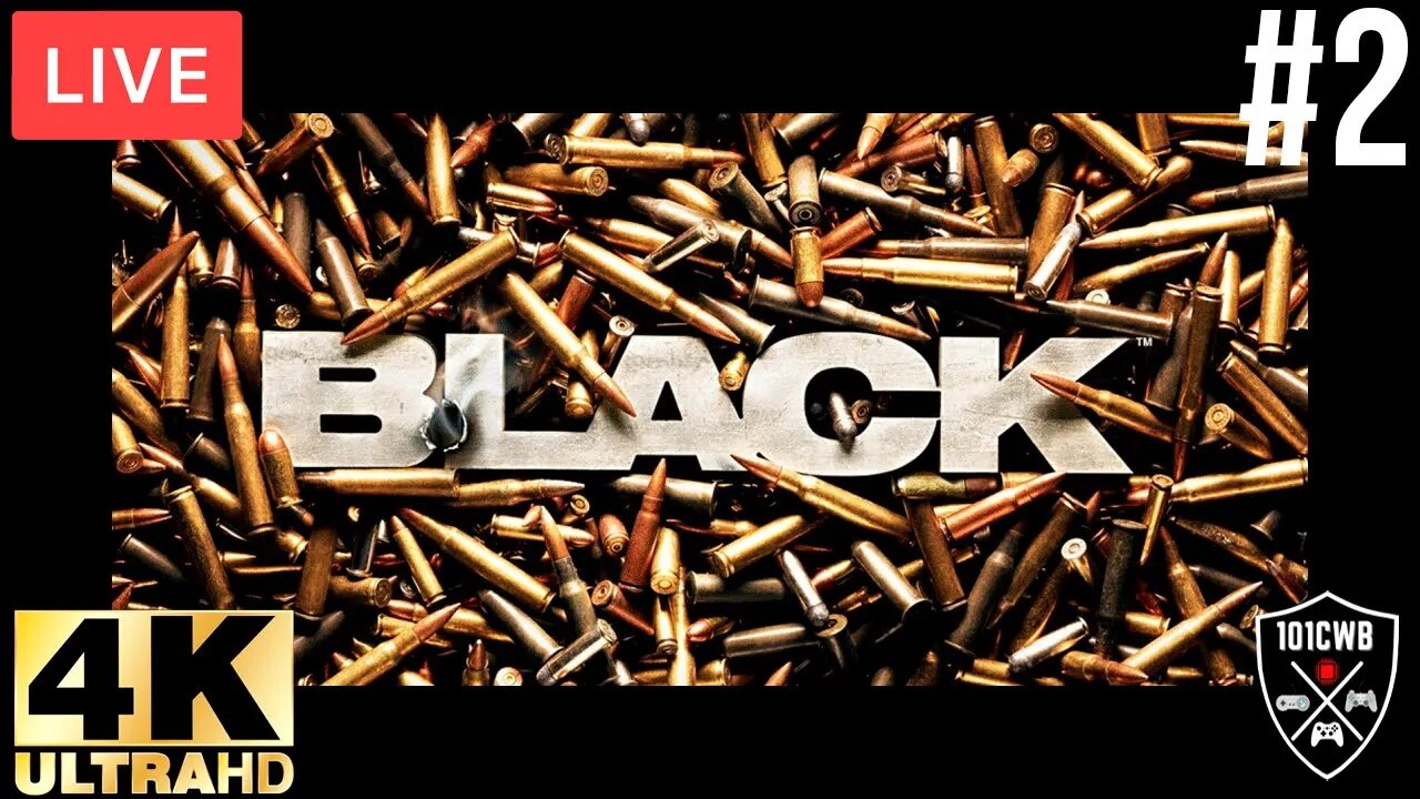 BLACK Parte 2 PS2 4K 60fps LEGENDADO Português PT BR #black #live