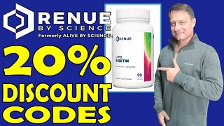 20% DISCOUNT Code (V20FISETIN) | Renue by Science – Liposomal Fisetin