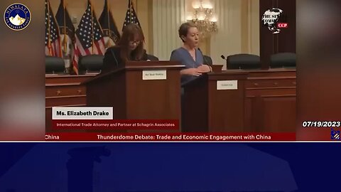 伊丽莎白·德雷克：我们为什么要往底池里加钱？为什么我们美国投资者、养老基金——要帮助中国在这些关键领域实现其产业政策目标？